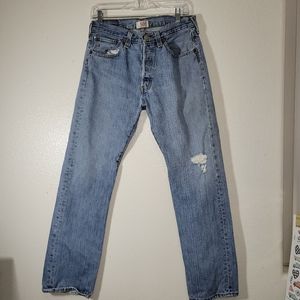 Levi's 501 Button Fly Stright Leg